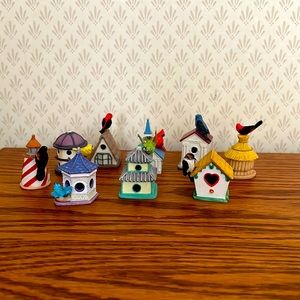 Lenox Bird House Figurines